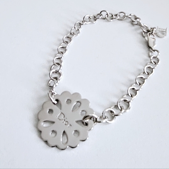 Dior Silver Chain Link Bracelet - Picture 2 of 6
